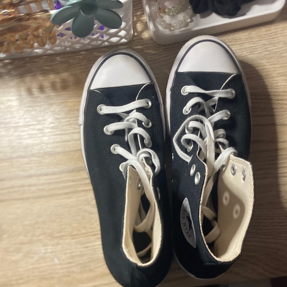 Converse Classic Black and White High-Tops